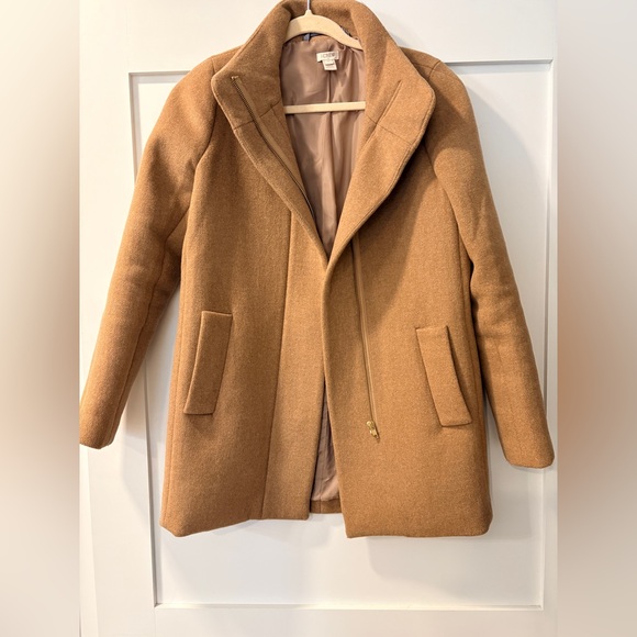 JCrew Women's Tan Coat - Picture 2 of 4